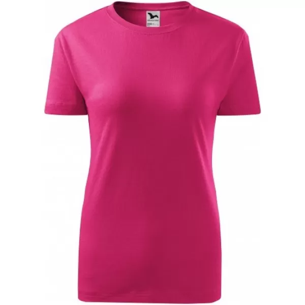  Tricou pentru femei MALFINI CLASSIC NEW 133 MAGENTA 