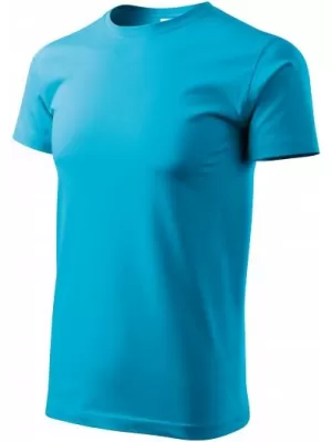Tricou pentru bărbați MALFINI HEAVY NEW 137 TURCOAZ