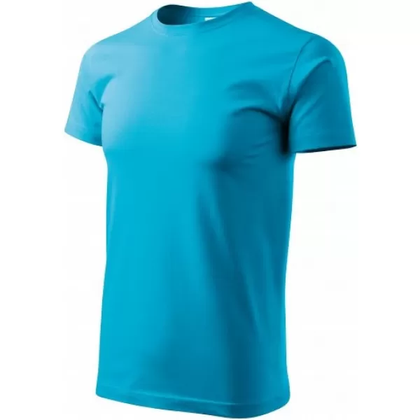  Tricou pentru bărbați MALFINI HEAVY NEW 137 TURCOAZ 