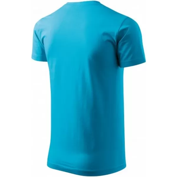  Tricou pentru bărbați MALFINI HEAVY NEW 137 TURCOAZ 