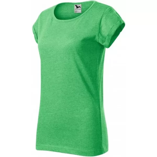  Tricou pentru femei MALFINI FUSION 164 EVIDENȚIERI VERZI 