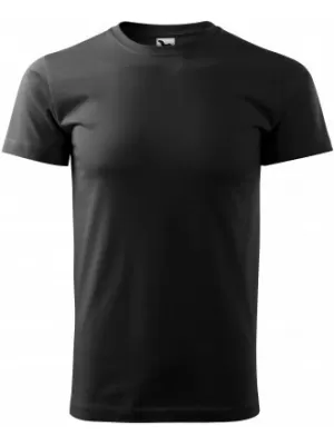 Tricou pentru bărbați MALFINI BASIC 129 NEGRU