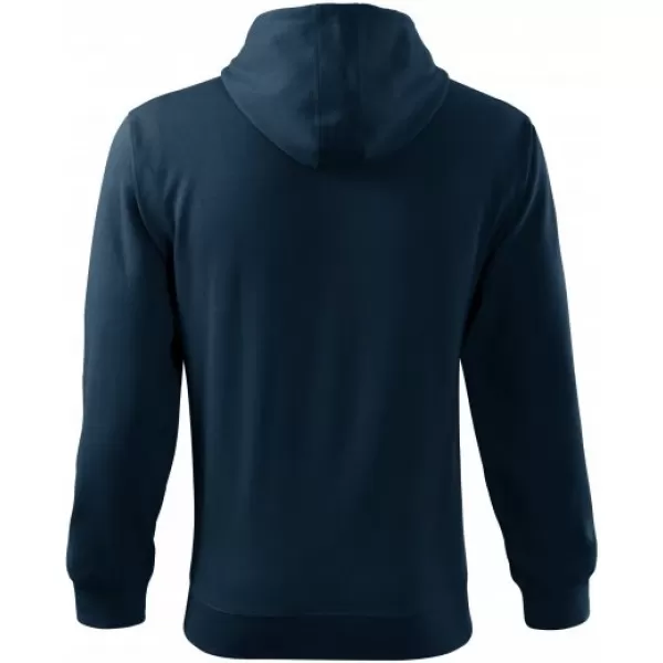  Hanorac pentru bărbați MALFINI TRENDY ZIPPER 410 ALBASTRU MARIN 