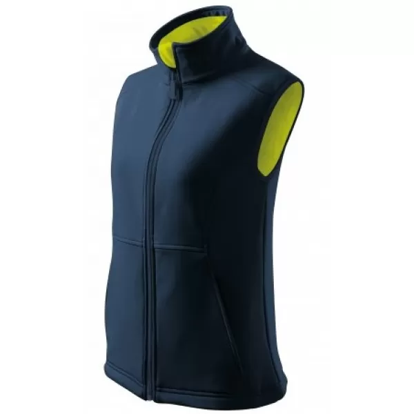  Vesta softshell dama MALFINI 516 VISION ALBASTRU MARIN 