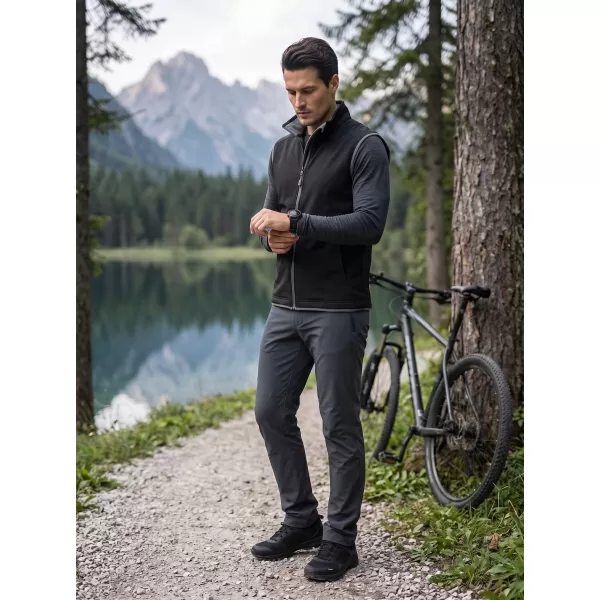  Vestă softshell pentru bărbați MALFINI VISION 517 NEGRU 