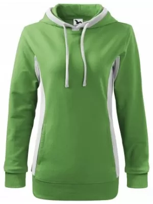 Hanorac de dama MALFINI KANGAROO 408 IARBA VERDE