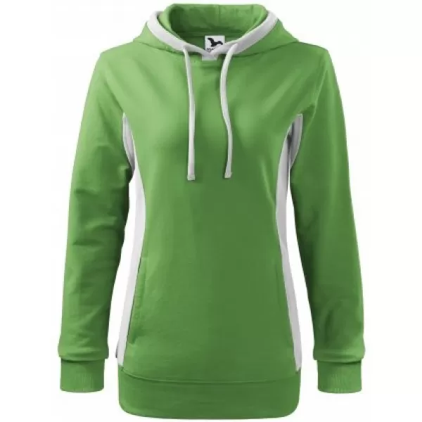  Hanorac de dama MALFINI KANGAROO 408 IARBA VERDE 