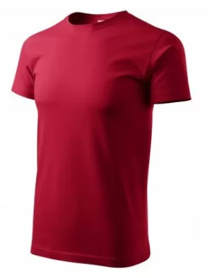 Tricou pentru bărbați MALFINI BASIC 129 ROȘU MARLBORO
