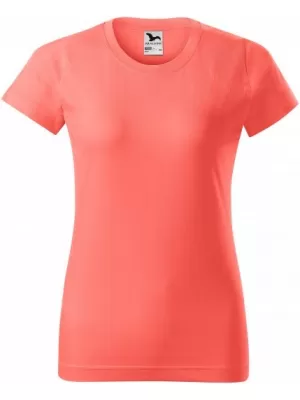 Tricou pentru femei MALFINI BASIC 134 CORAL