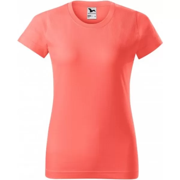  Tricou pentru femei MALFINI BASIC 134 CORAL 