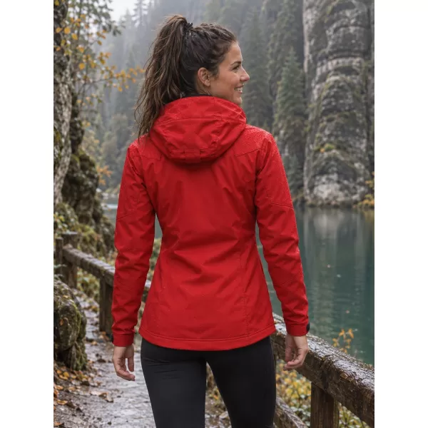  Jachetă softshell pentru femei MALFINI NANO 532 ROŞU 