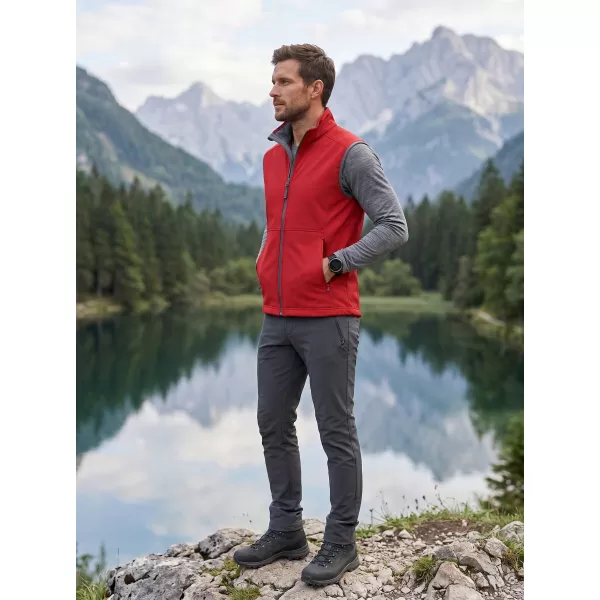  Vestă softshell pentru bărbați MALFINI VISION 517 ROŞU 