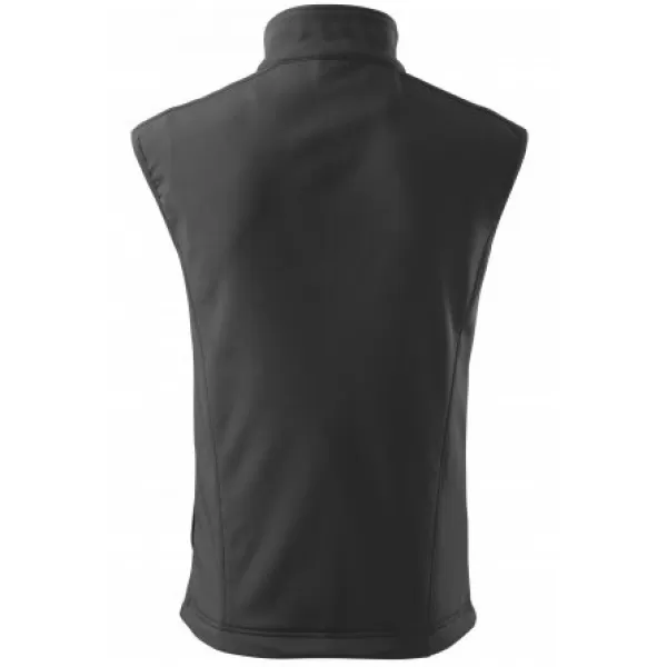  Vestă softshell pentru bărbați MALFINI VISION 517 GRI OȚEL 