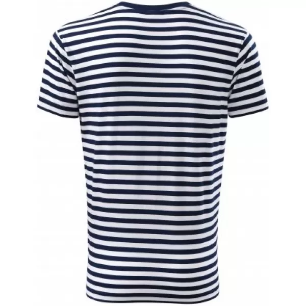  Tricou pentru bărbați MALFINI SAILOR 803 ALBASTRU MARIN 