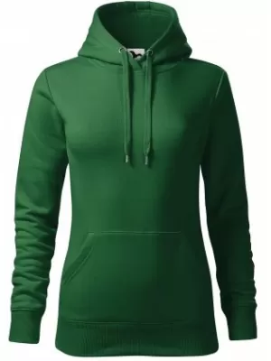 Hanorac de dama MALFINI CAPE 414 VERDE STICLA