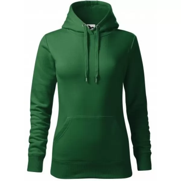  Hanorac de dama MALFINI CAPE 414 VERDE STICLA 