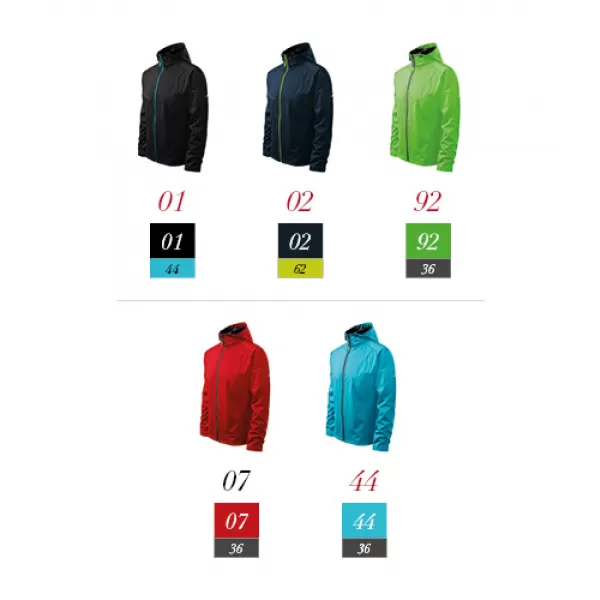  Jachetă softshell pentru bărbați MALFINI COOL 515 NEGRU 