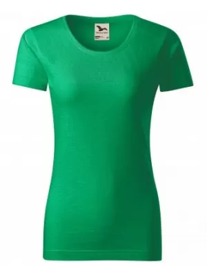 Tricou pentru femei MALFINI NATIVE 174 VERDE MEDIU