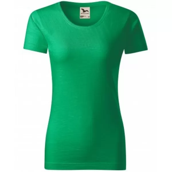  Tricou pentru femei MALFINI NATIVE 174 VERDE MEDIU 