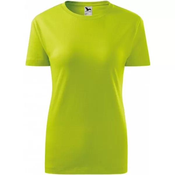  Tricou pentru femei MALFINI CLASSIC NEW 133 LĂMÂIE VERDE 