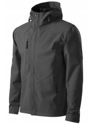 Jachetă softshell pentru bărbați MALFINI NANO 531 GRI OȚEL