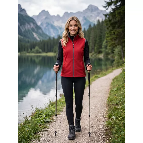 Vesta softshell dama MALFINI VISION 516 ROŞU 
