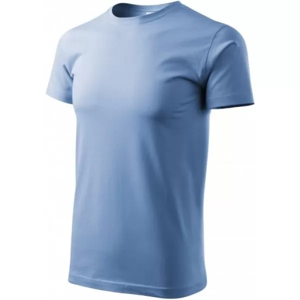  Tricou pentru bărbați MALFINI HEAVY NEW 137 ALBASTRU CERUL 