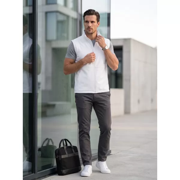  Vestă softshell pentru bărbați MALFINI VISION 517 ALB 