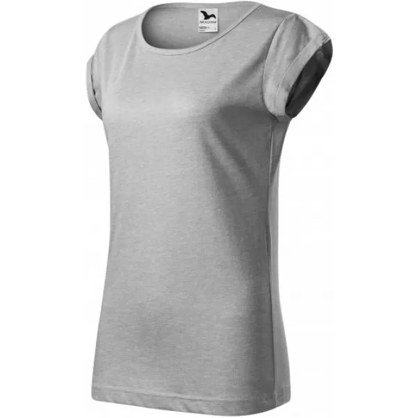  Tricou pentru femei MALFINI FUSION 164 EVIDENȚIERI ARGINTII 