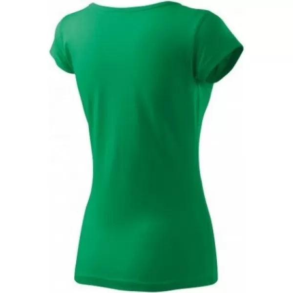  Tricou pentru femei MALFINI PURE 122 VERDE MEDIU 