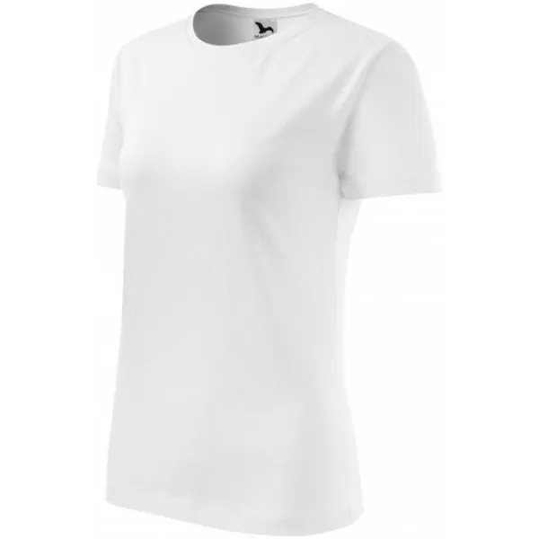  Tricou pentru femei MALFINI CLASSIC NEW 133 ALB 