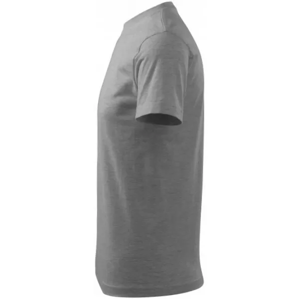  Tricou pentru bărbați MALFINI CLASSIC NEW 132 EVIDENȚIERI GRI ÎNCHIS 