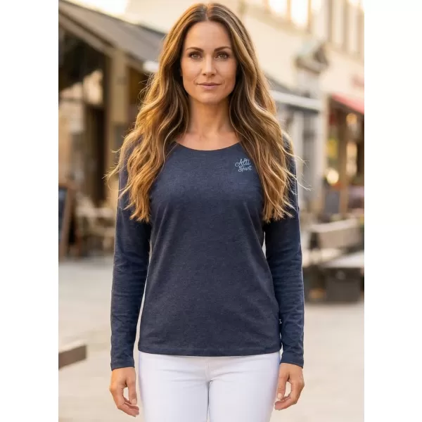  Tricou pentru femei ALTISPORT JOSEBA LTSS698 ALBASTRU INCHIS 