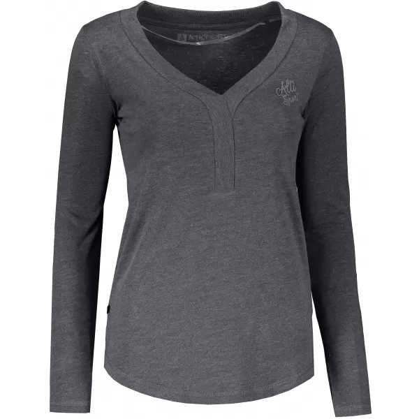  Tricou pentru femei ALTISPORT HODEIA LTSS695 GRI INCHIS 