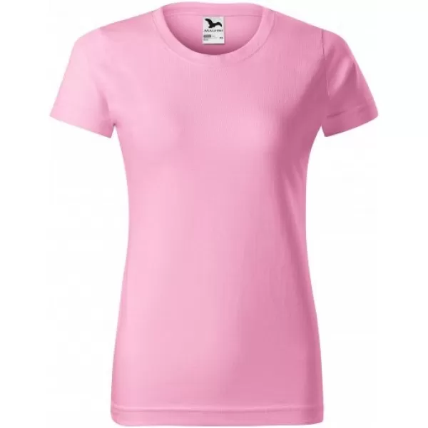  Tricou pentru femei MALFINI BASIC 134 ROZ 
