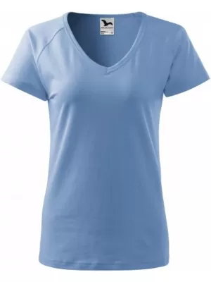 Tricou de damă MALFINI DREAM 128 ALBASTRU CERUL