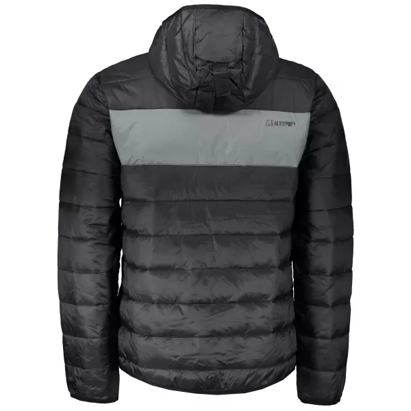  Jachetă pentru bărbați ALTISPORT GEDON MJCS468 GRI NEGRU 