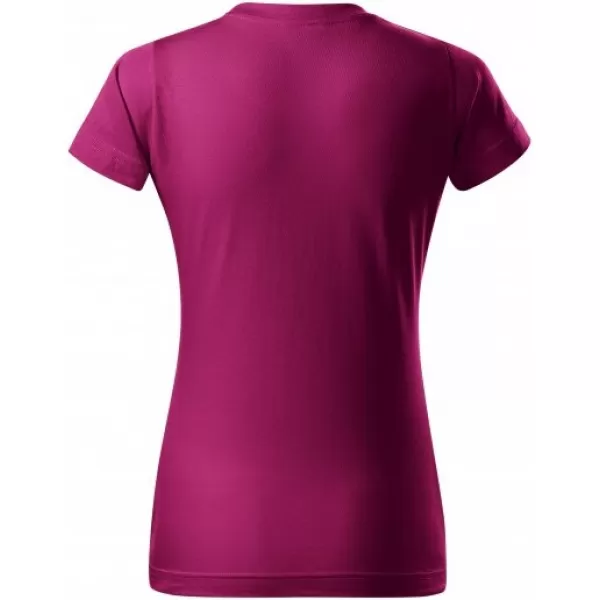  Tricou pentru femei MALFINI BASIC 134 ROȘU FUCSIA 