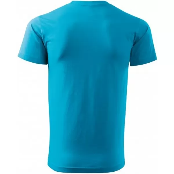  Tricou pentru bărbați MALFINI HEAVY NEW 137 TURCOAZ 