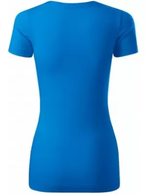 Tricou dama cu maneca scurta MALFINI PREMIUM ACTION 152 SNORKEL ALBASTRU