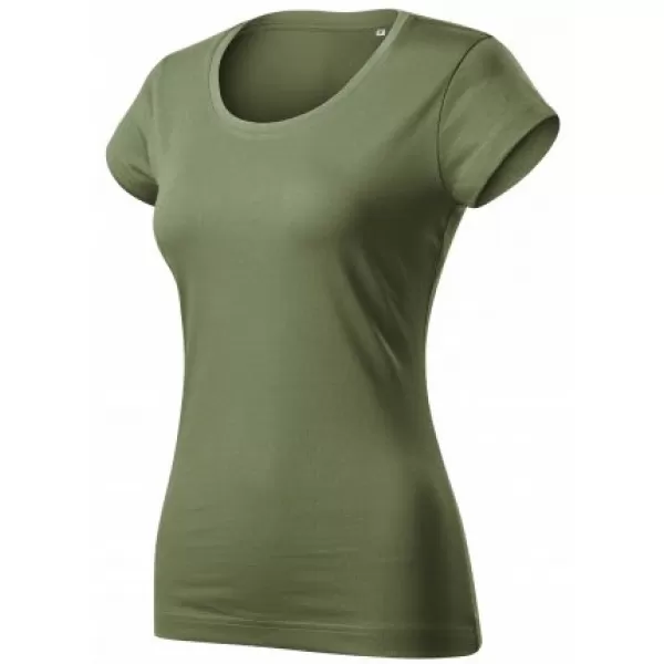  Tricou pentru femei MALFINI VIPER FREE F61 KAKI 