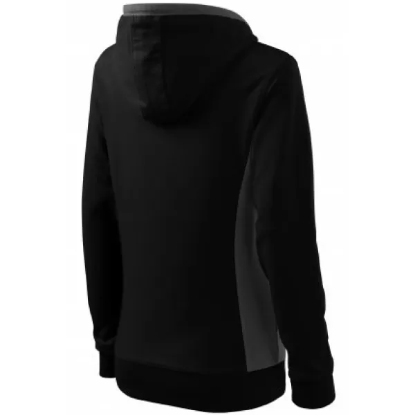  Hanorac de dama MALFINI KANGAROO 408 NEGRU 
