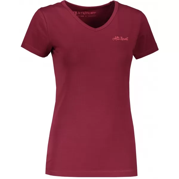  Tricou pentru femei ALTISPORT LUKENA LTSS701 BURGUNDIA 