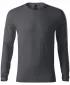 Tricou pentru bărbați cu mâneci lungi MALFINI PREMIUM BRAVE 155 ANTRACIT DESCHIS