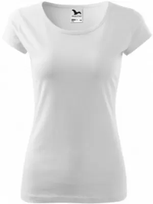 Tricou pentru femei MALFINI PURE 122 ALB