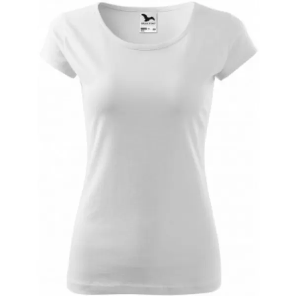  Tricou pentru femei MALFINI PURE 122 ALB 