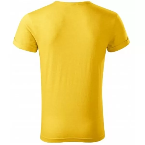  Tricou pentru bărbați MALFINI FUSION 163 EVIDENȚIERE GALBENĂ 