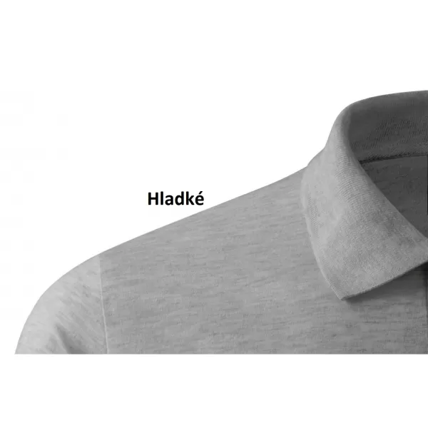  Tricou de damă cu guler MALFINI SINGLE J. 223 EVIDENȚIERI GRI ÎNCHIS 