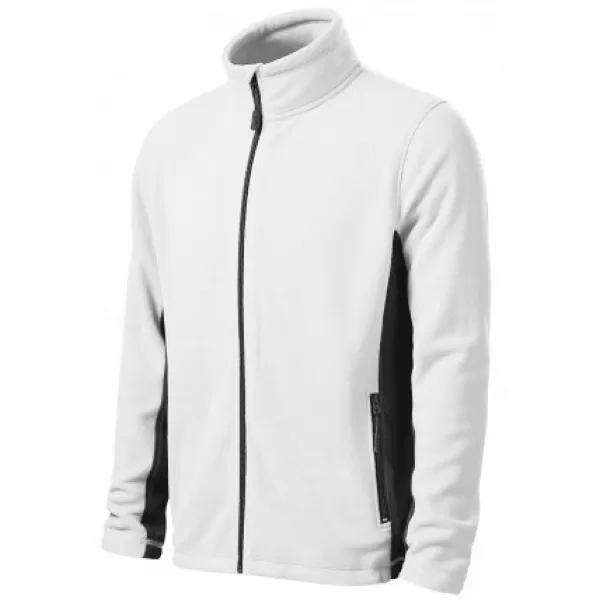  Hanorac pentru bărbați din fleece MALFINI FROSTY 527 ALB 