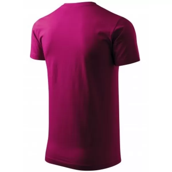  Tricou pentru bărbați MALFINI BASIC 129 ROȘU FUCSIA 
